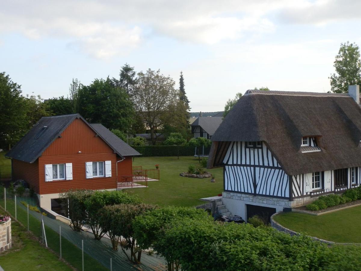 Cottage Des Bords De Seine Saint-Nicolas-de-Bliquetuit Exterior foto